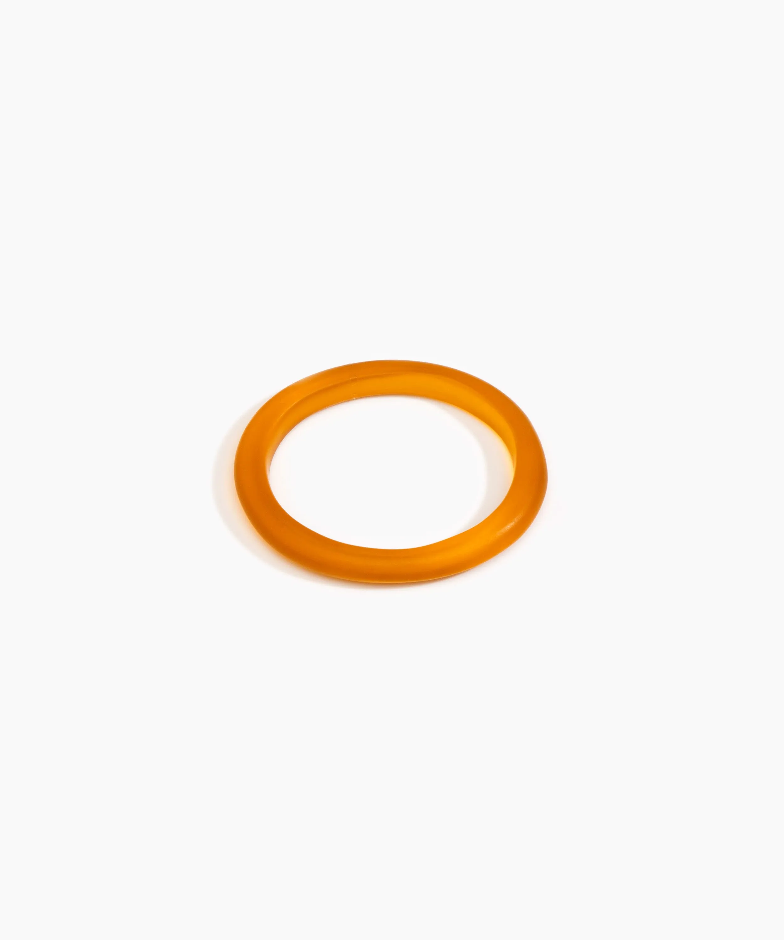 Small Organic Oval Bangle