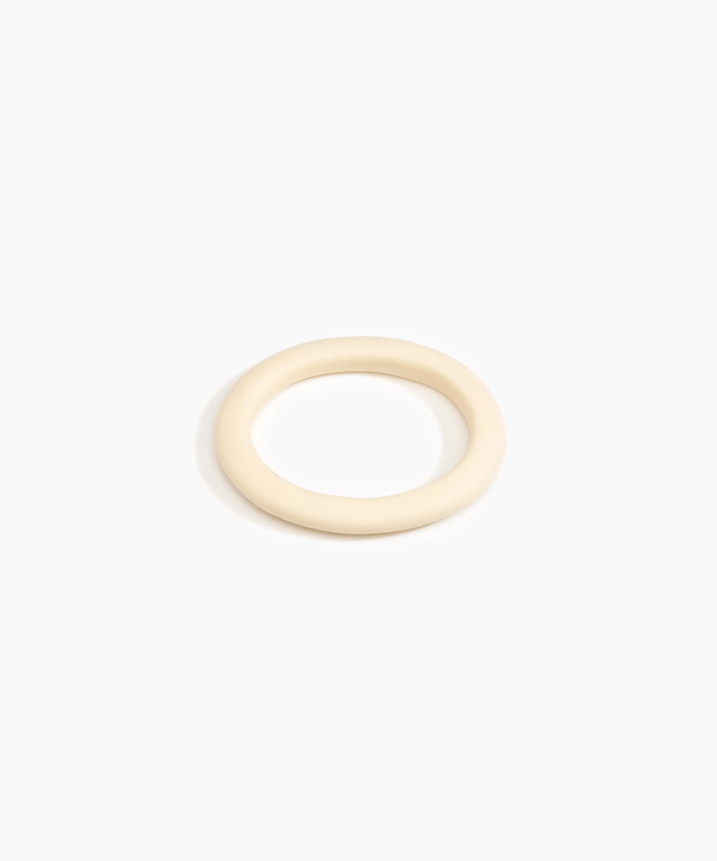 Small Organic Oval Bangle
