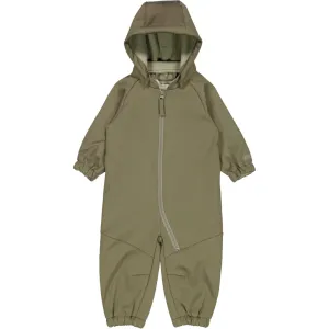 Softshell Suit Clay - forest melange