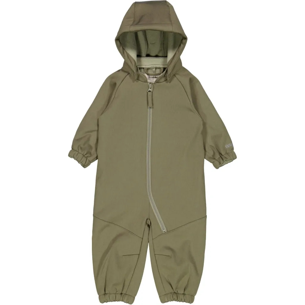 Softshell Suit Clay - forest melange