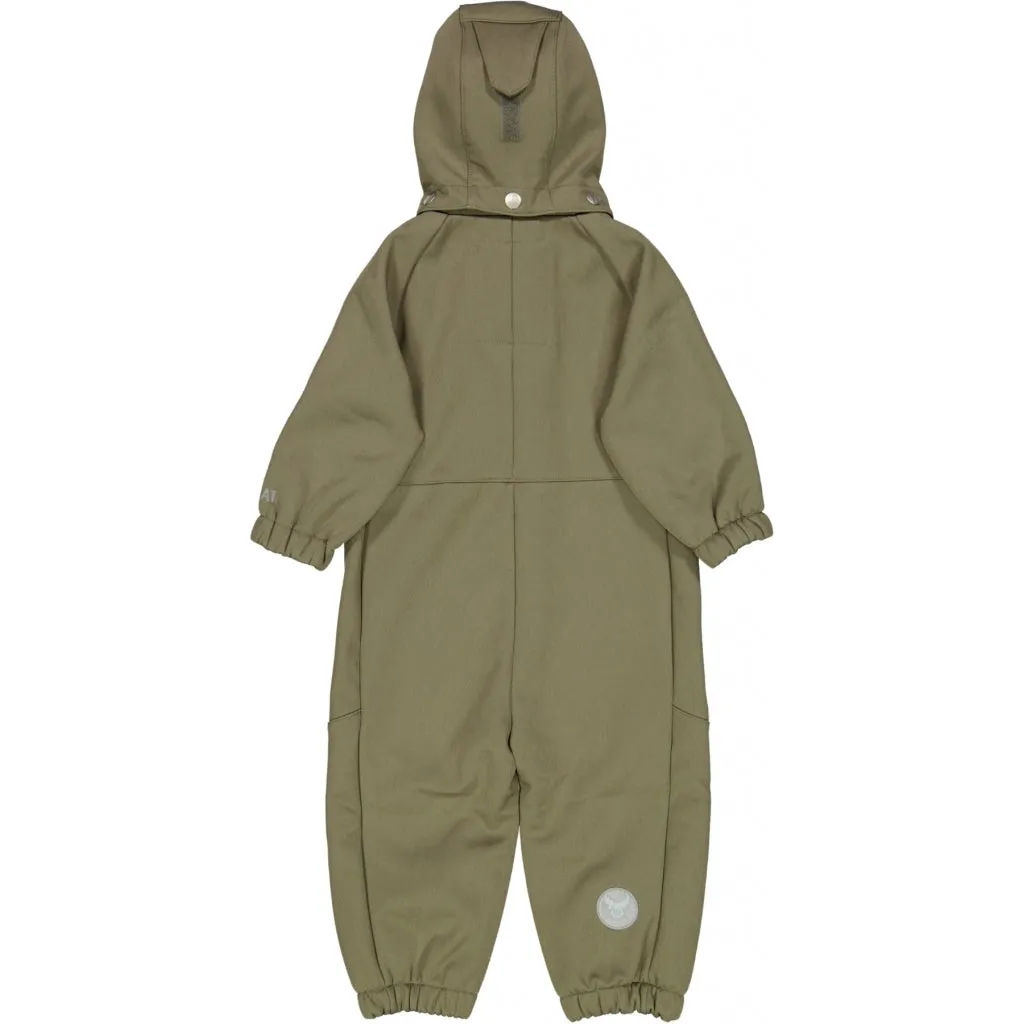 Softshell Suit Clay - forest melange