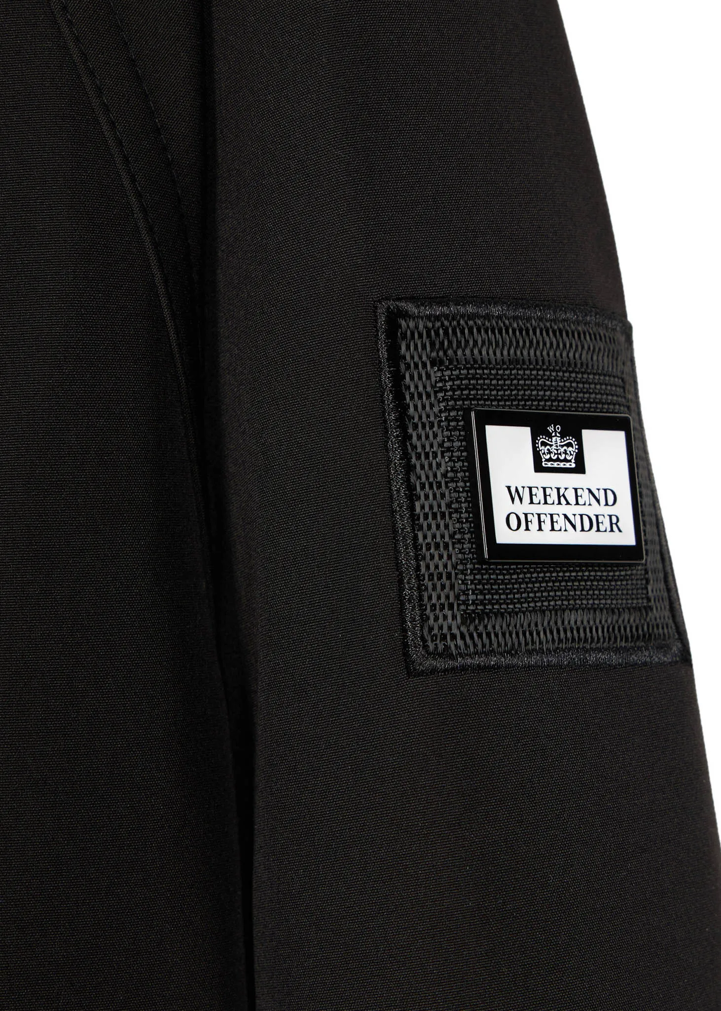 Stipe softshell jacket - black