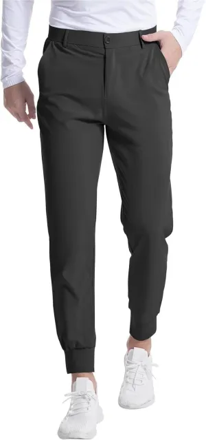 Sweatpants for Men Combat Track Cargo Male Tapered Loose Fit Elasticated Waist Solid Color Split Utility Cargo