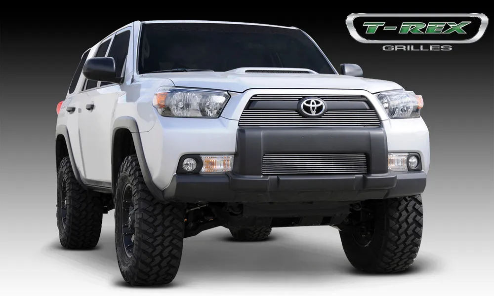 T-REX Billet Series, 2 Piece Overlay Grilles - Polished - 2010-2013 4runner