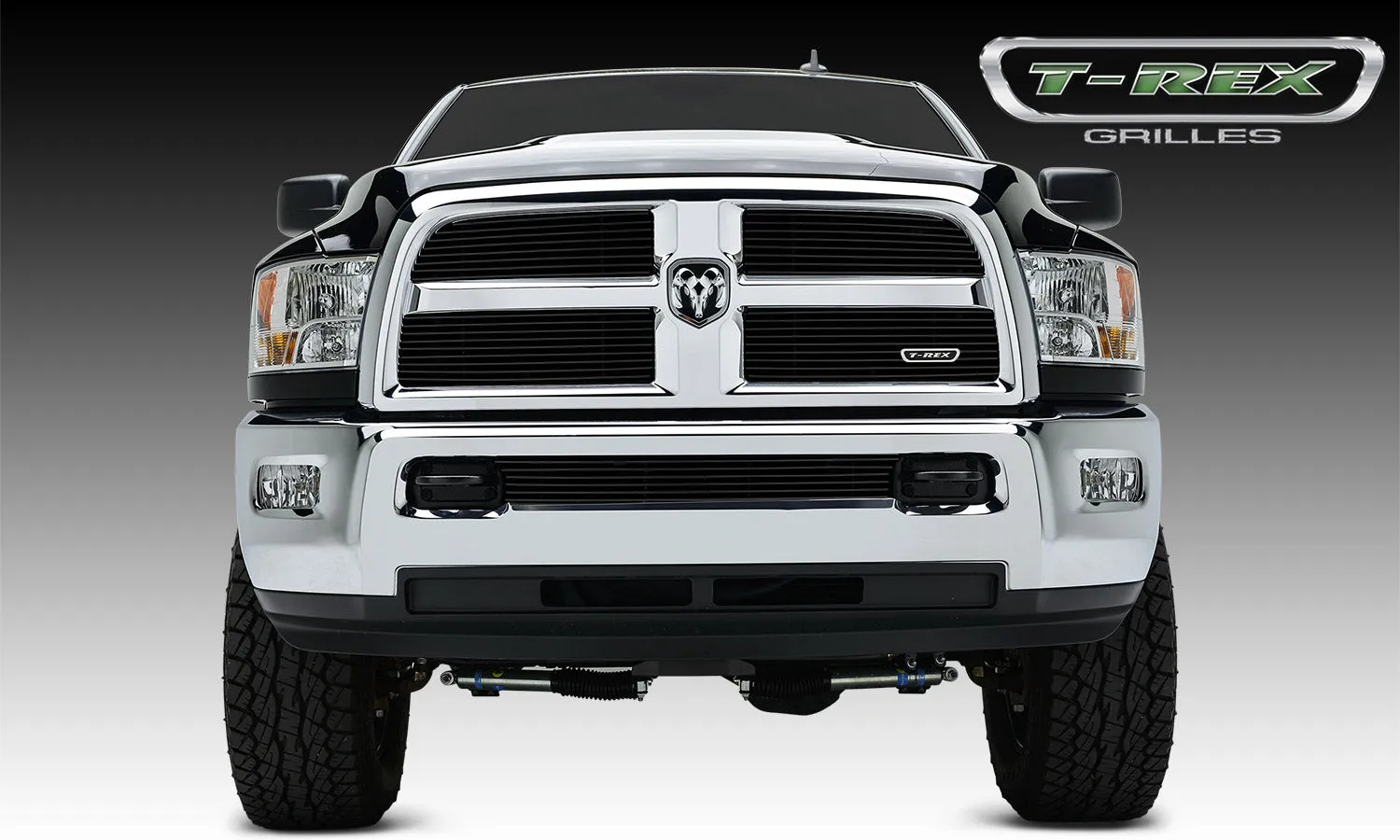 T-REX Billet Series, 4 Piece Grilles - 2013-2018 Ram 2500/3500