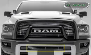 T-REX Billet Series, Insert Bumper Grille - Requires Drilling or Cutting - 2015-2018 Ram 1500