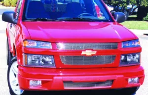 T-REX Billet Series, Insert Grilles - Polished - Can be installed as overlay without drilling or as an insert which requires drilling - 2004-2012 Colorado