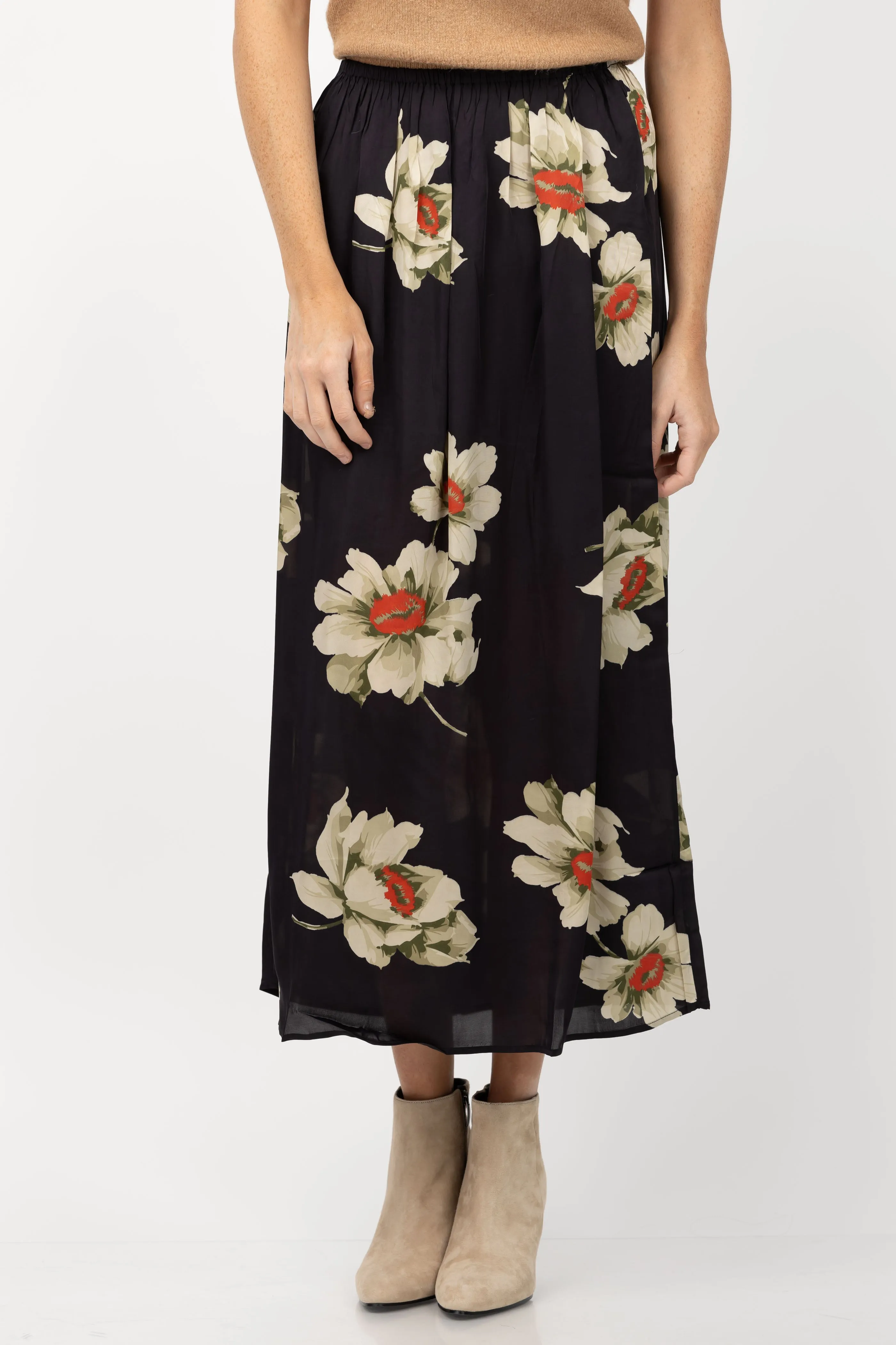 The Great. The Idol Skirt in Relic Rose