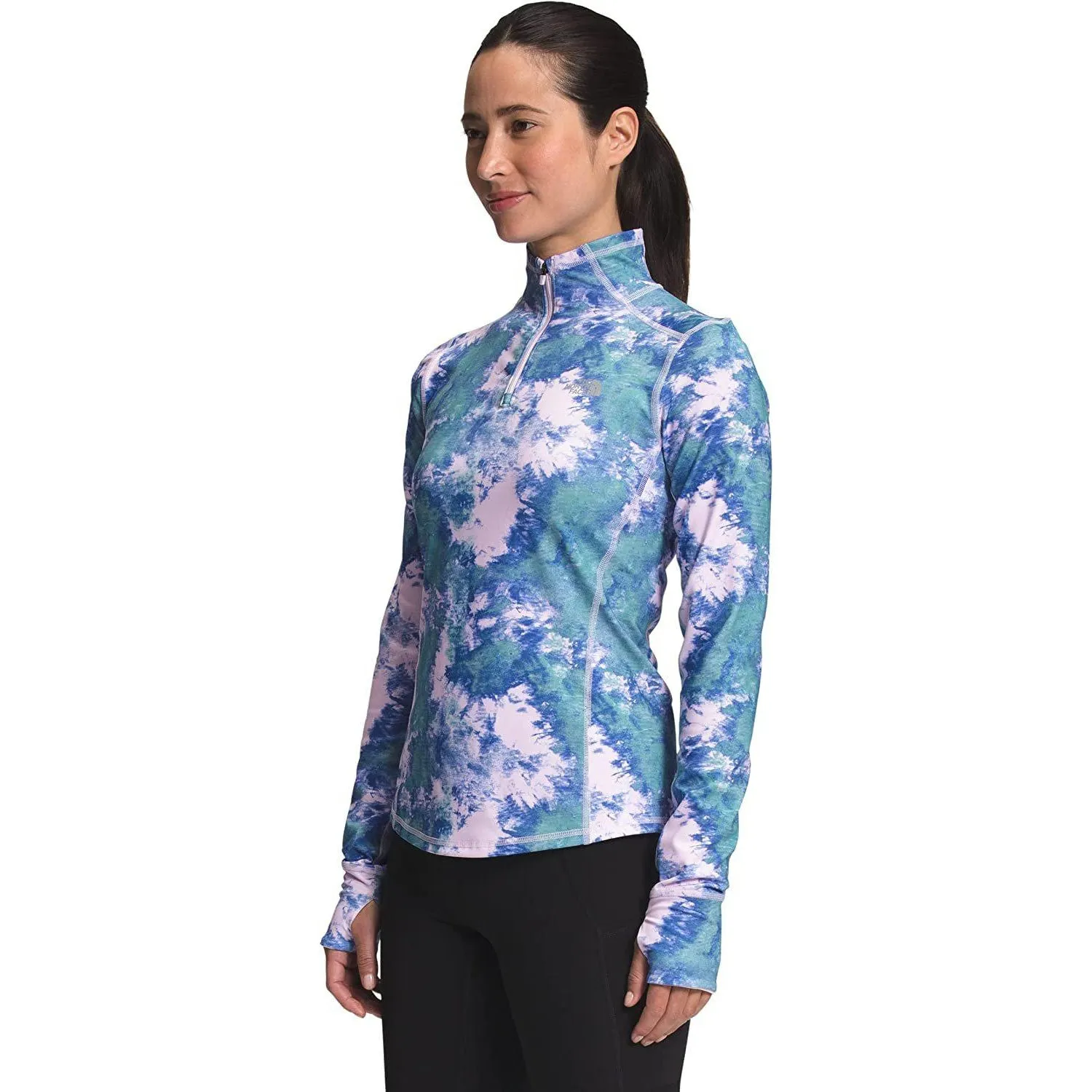 The North Face Women's Printed Winter Warm Essential ¼ Zip
