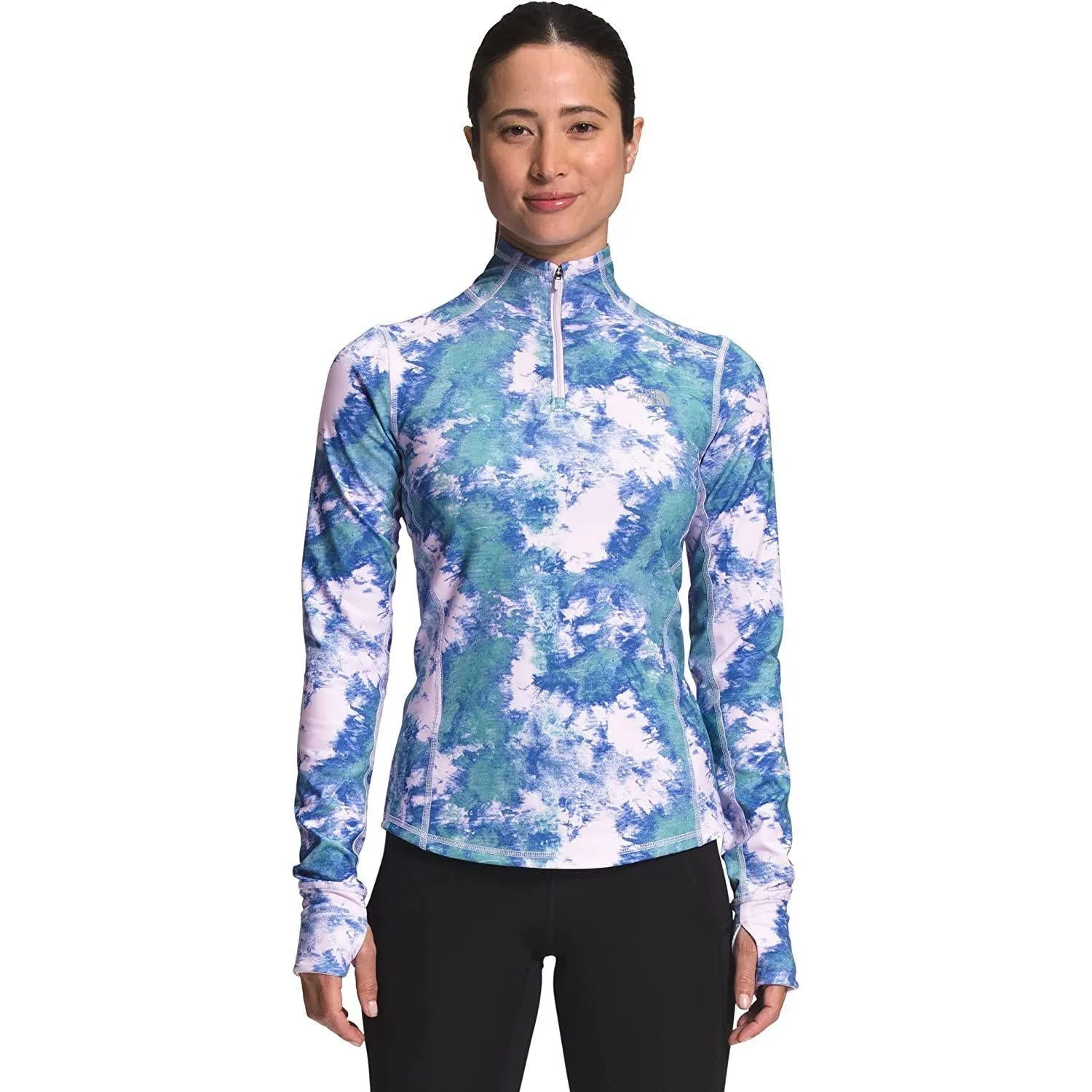 The North Face Women's Printed Winter Warm Essential ¼ Zip