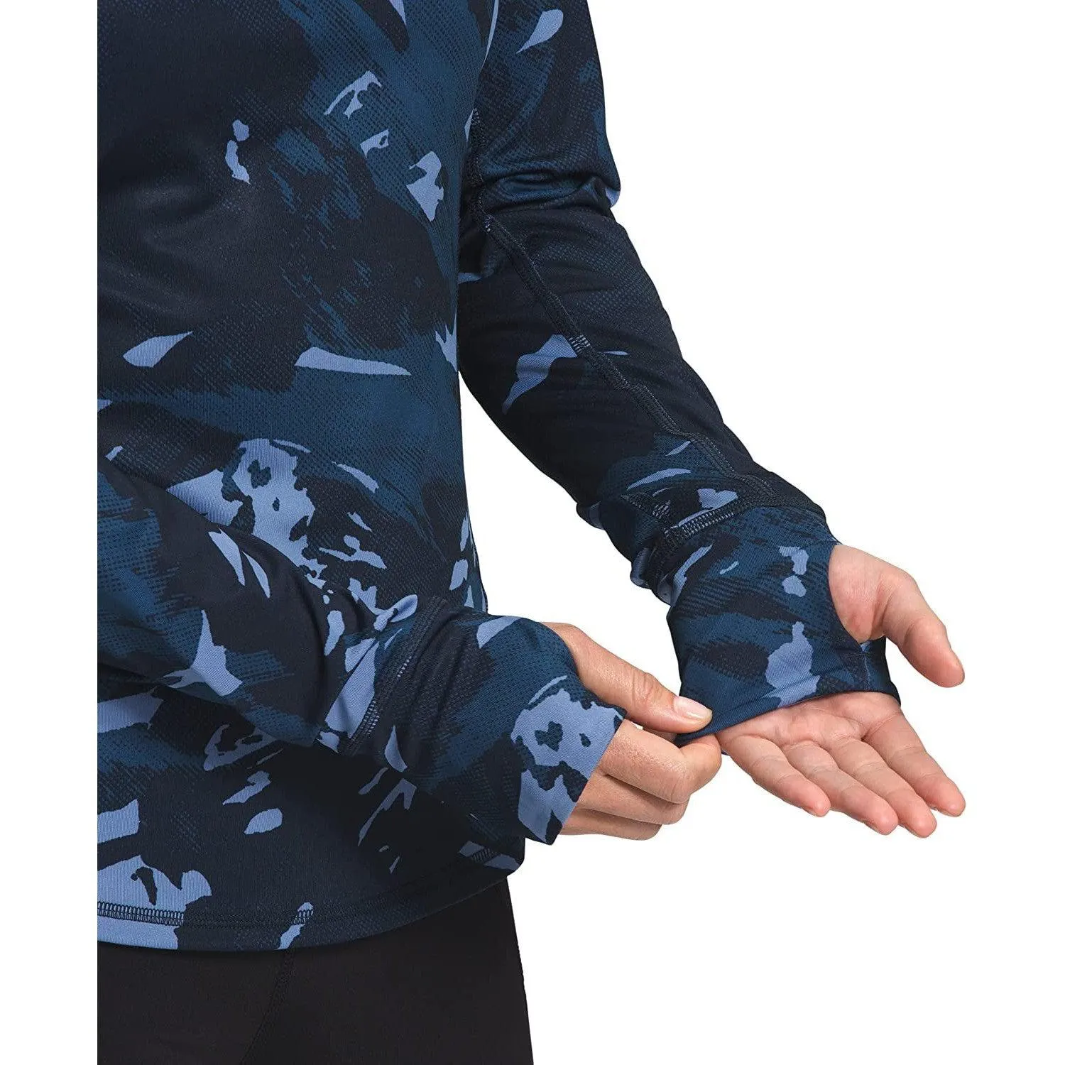 The North Face Women's Printed Winter Warm Essential ¼ Zip