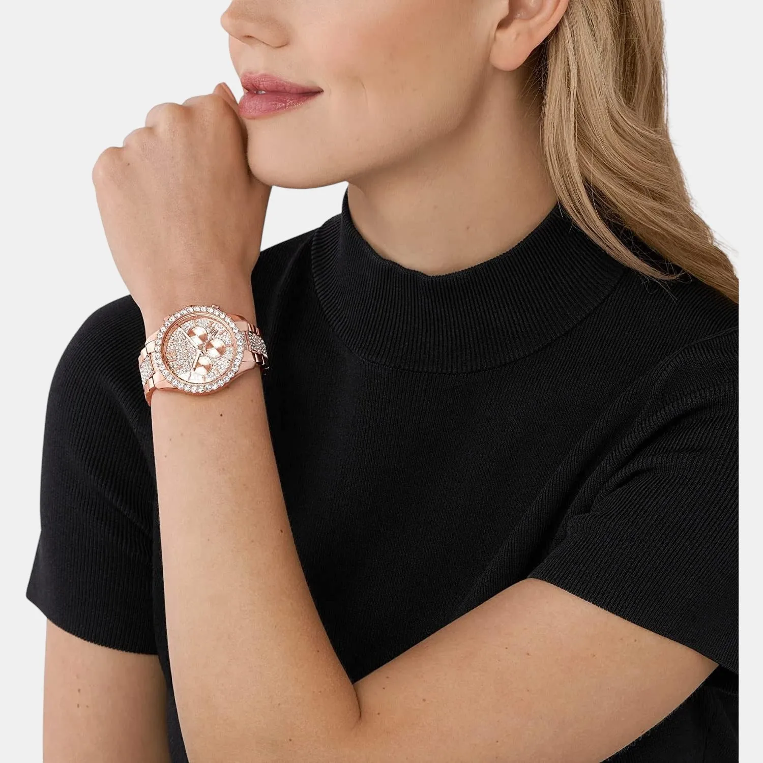 Women's Stainless Steel Chronograph Watch MK7285